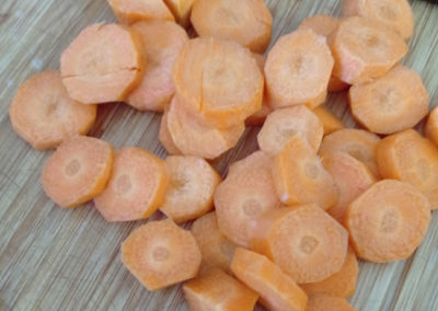 carottes préparées