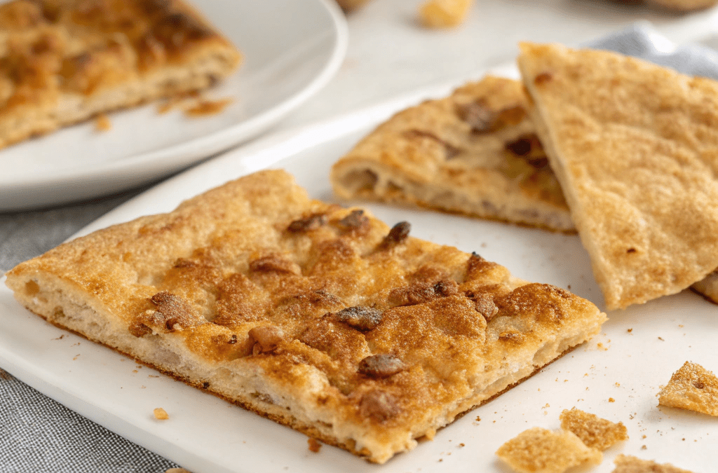 Coca de Llardons : La Tarte Feuilletée Catalane aux Pépites de Gourmandise